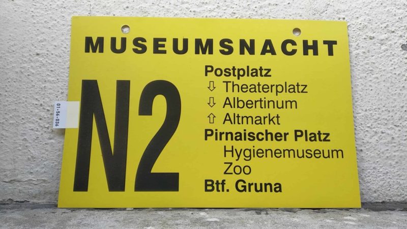MUSEUMSNACHT N2 Postplatz – Btf. Gruna
