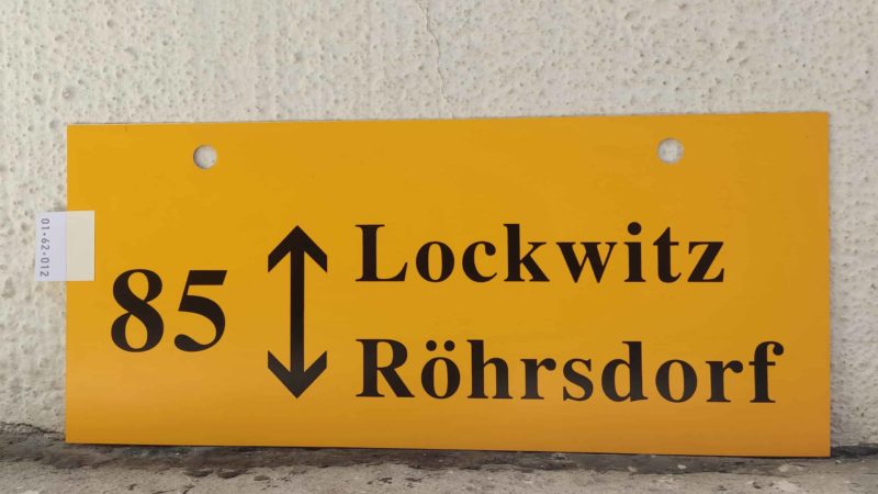 85 Lockwitz – Röhrsdorf