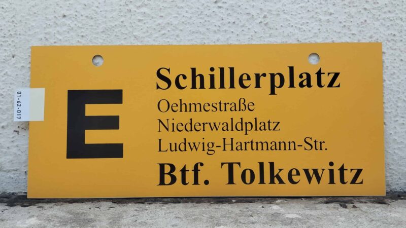 E Schil­ler­platz – Btf. Tolkewitz