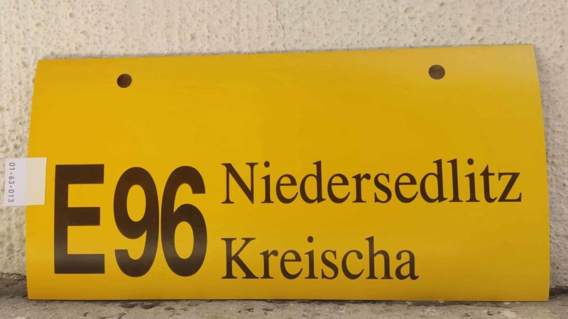 E 96 Nie­der­sedlitz – Kreischa