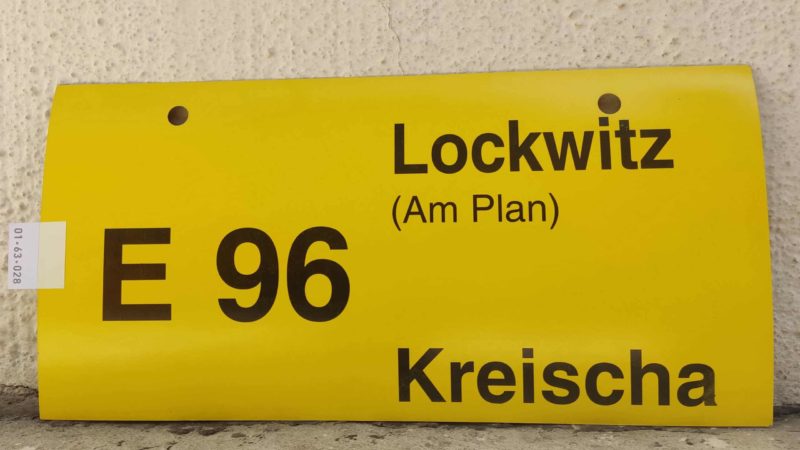E 96 Lockwitz (Am Plan) – Kreischa