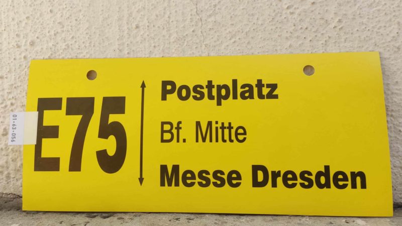 E75 Postplatz – Messe Dresden