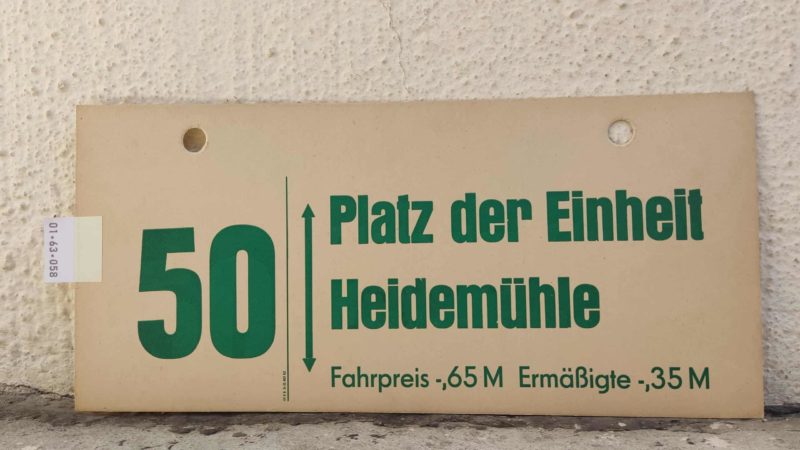 50 Platz der Einheit – Hei­de­mühle