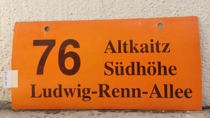 76 Altkaitz – Ludwig-Renn-Allee