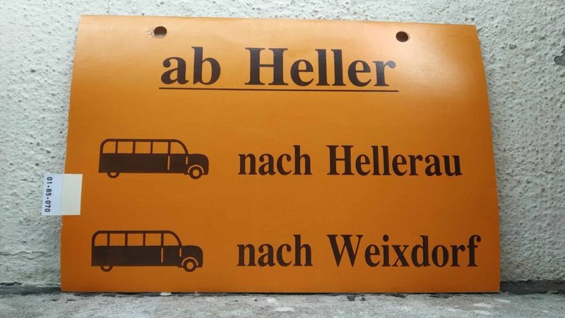 ab Heller [Bus alt] nach Hellerau [Bus alt] Weixdorf