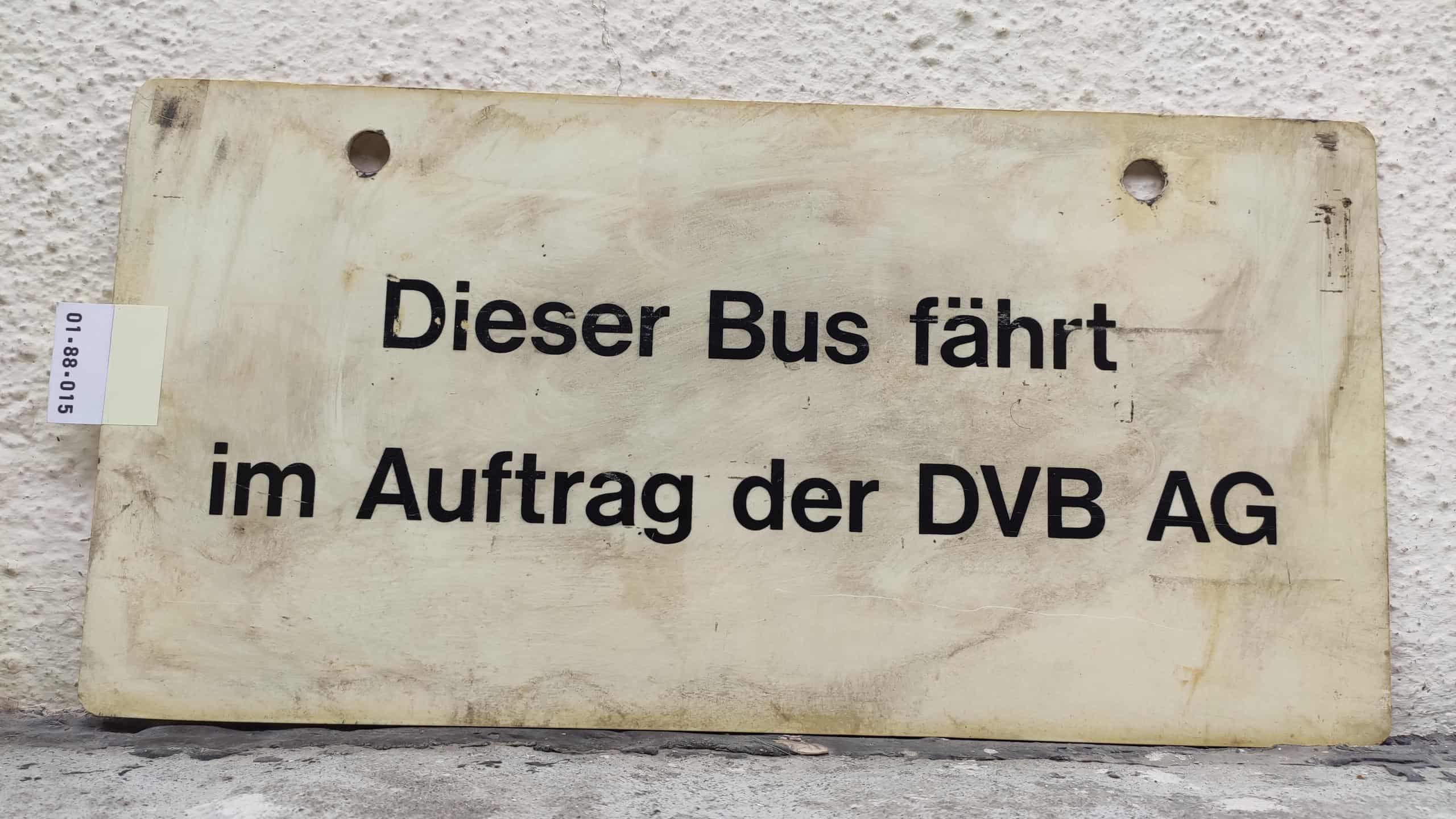 Dieser Bus fährt im Auftrag der DVB AG