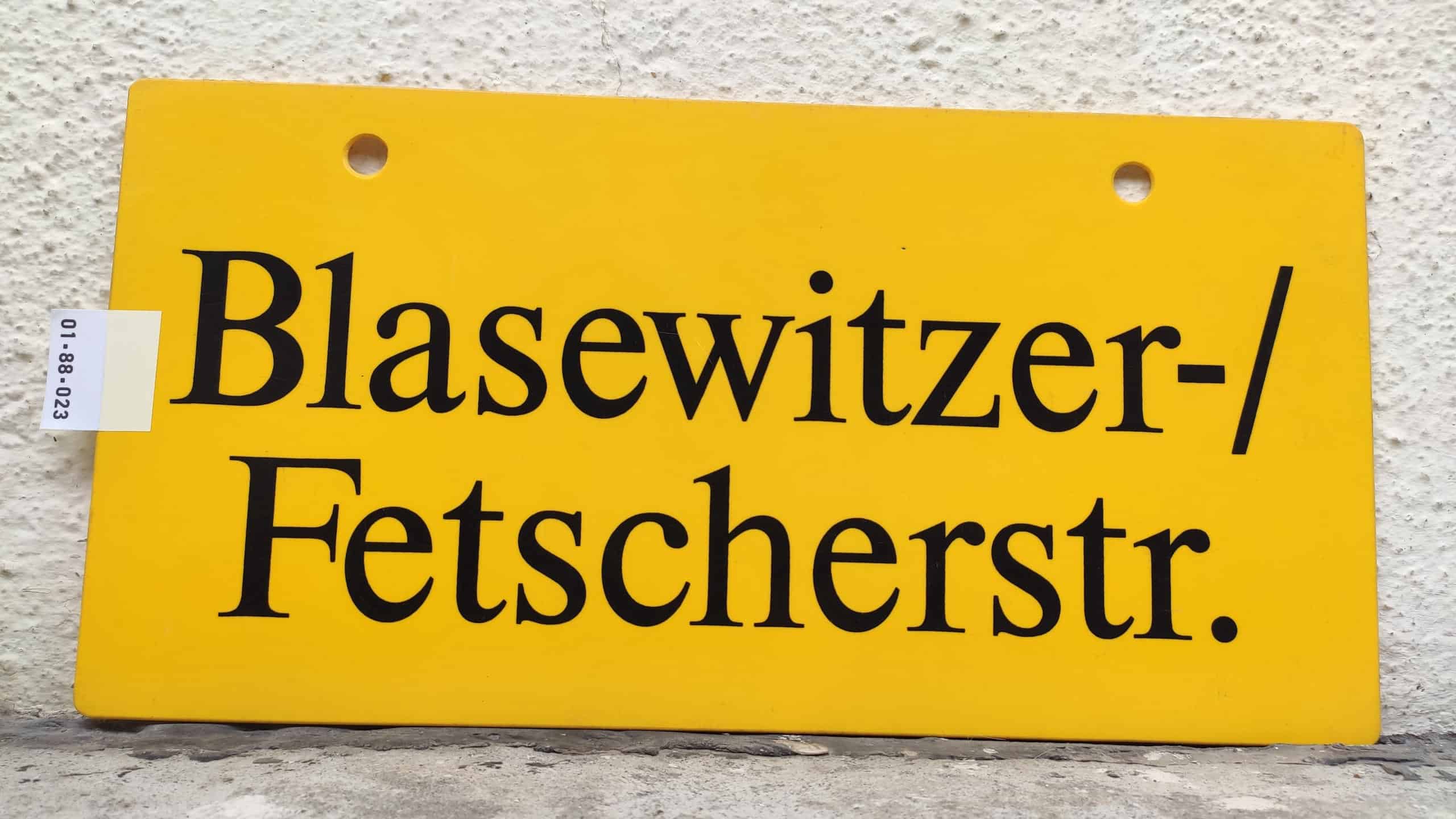 Blasewitzer-/ Fetscherstr.