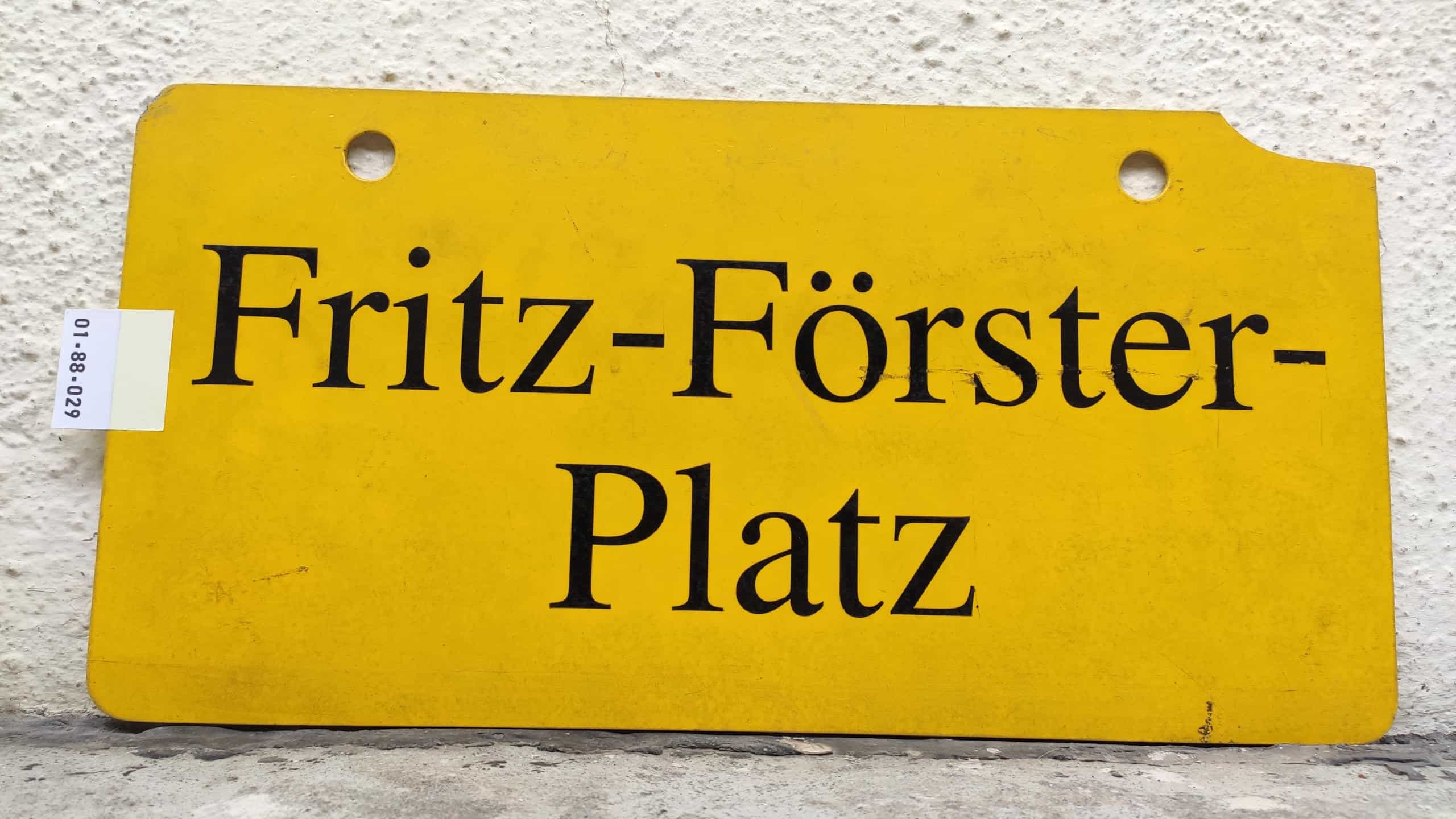 Fritz-Förster- Platz #1