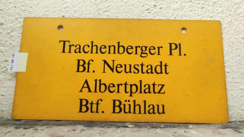 Tra­chen­berger Pl. – Btf. Bühlau