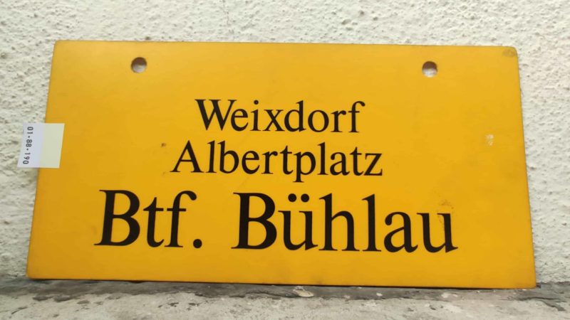 Weixdorf – Btf. Bühlau