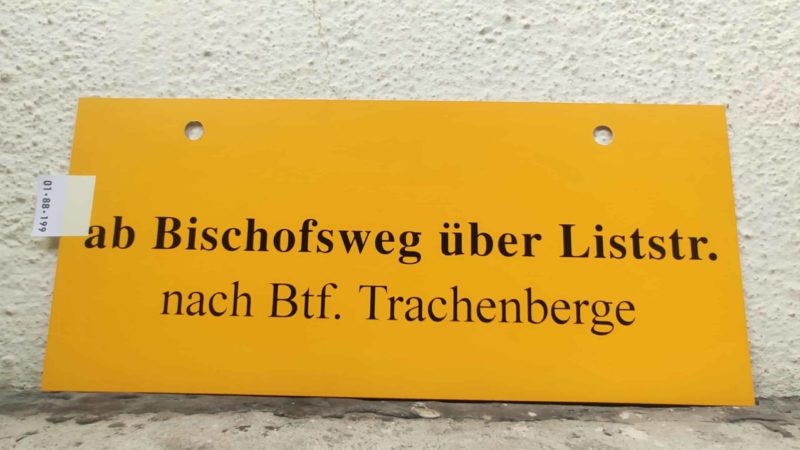 ab Bischofs­weg­nach Btf. Tra­chen­berge