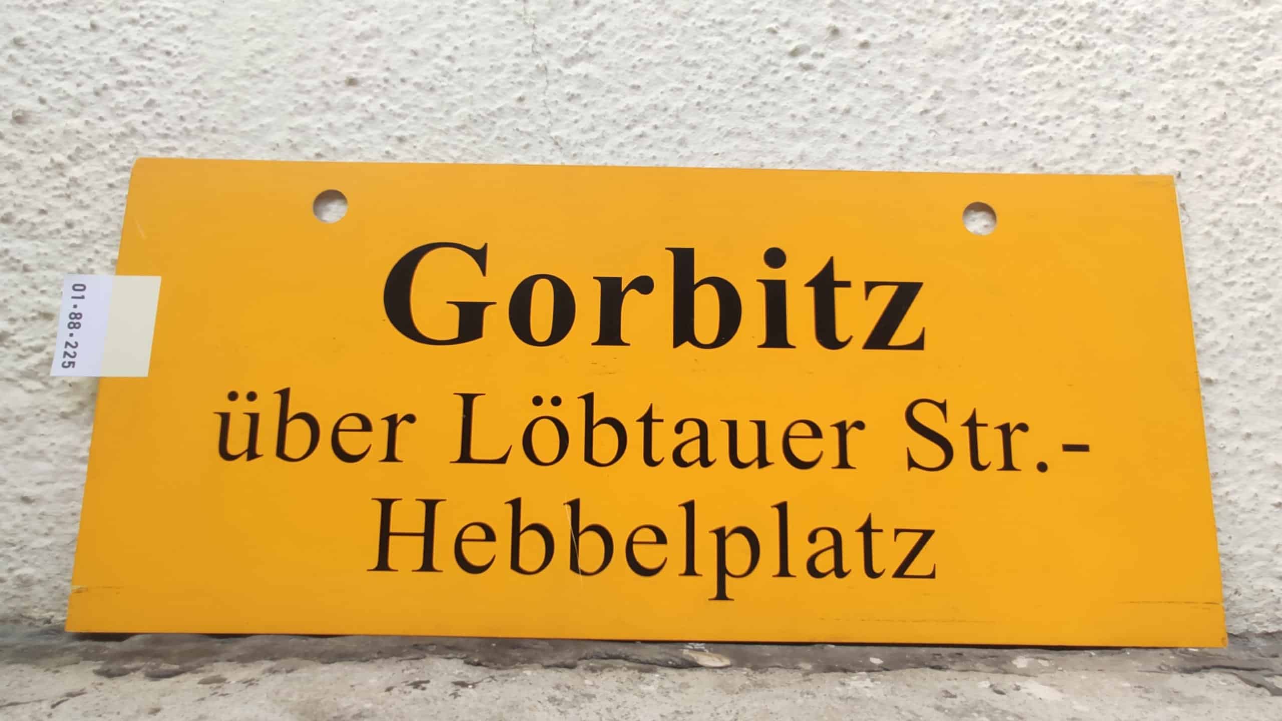 Gorbitz über Löbtauer Str.- Hebbelplatz