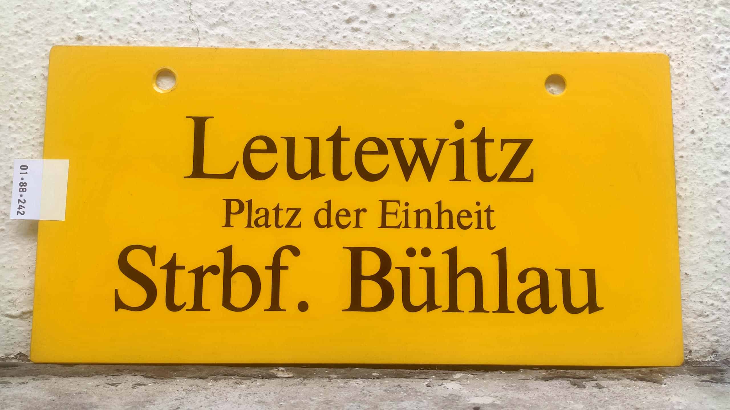 Leutewitz – Strbf. Bühlau