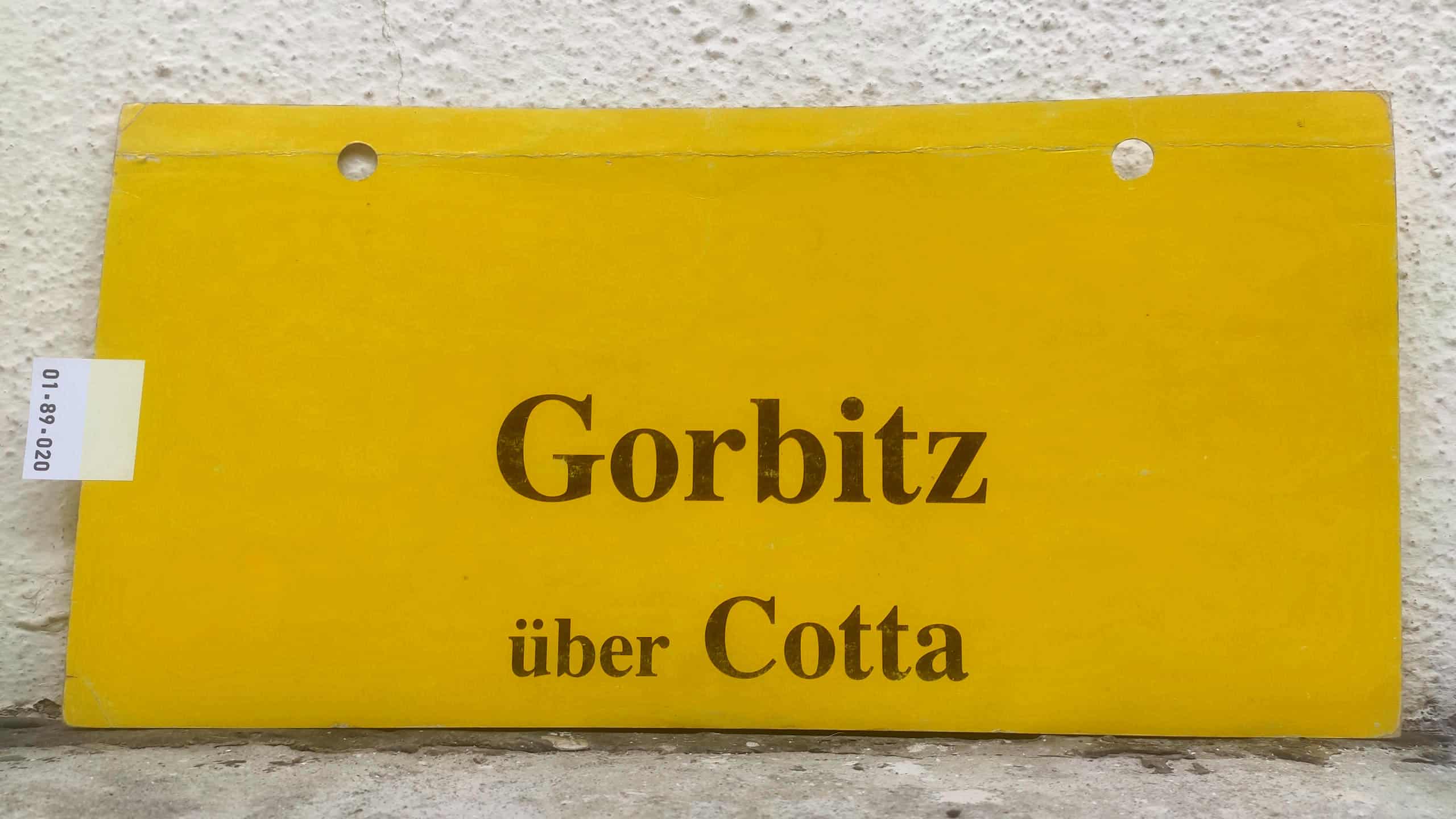 Gorbitz über Cotta
