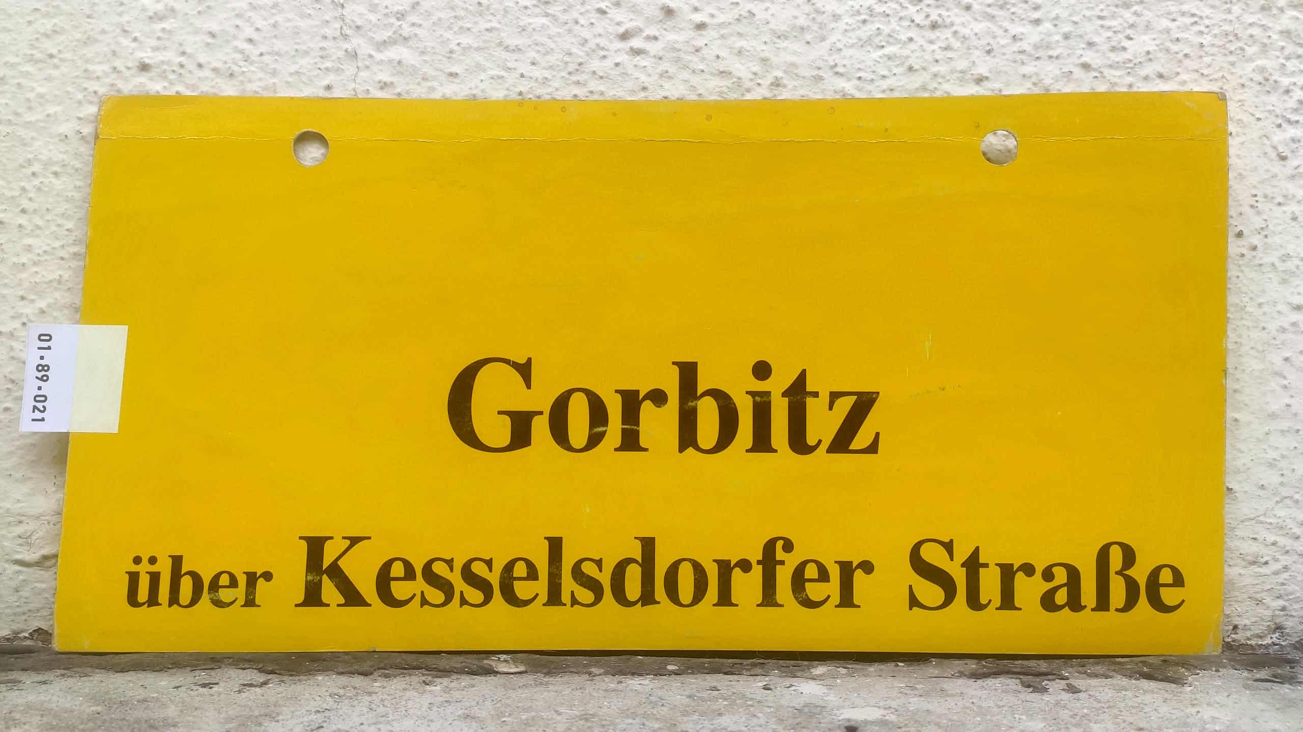 Gorbitz über Kesselsdorfer Straße
