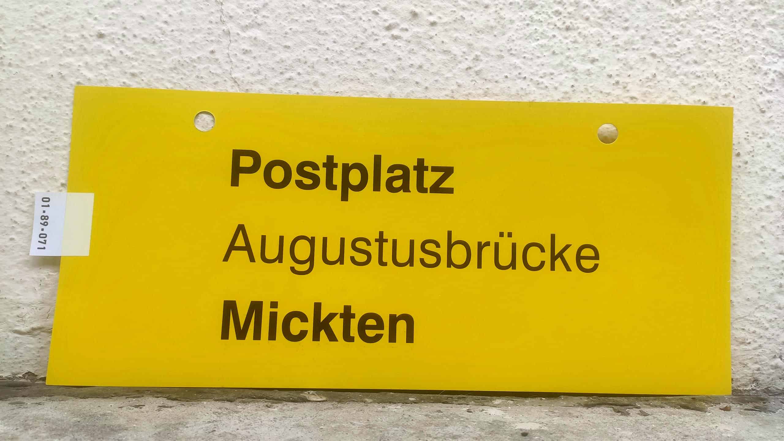 Postplatz – Mickten