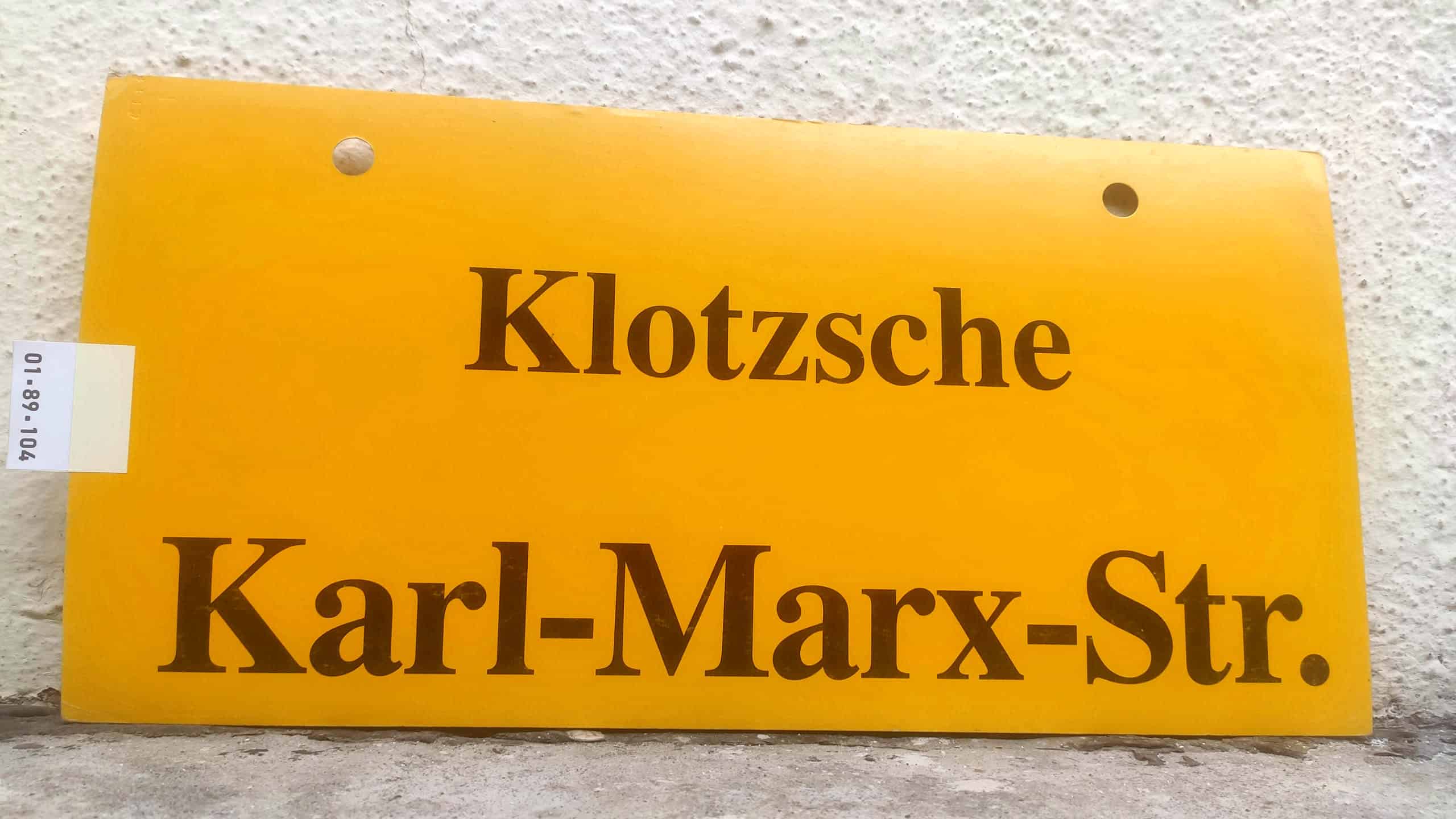 Klotzsche Karl-Marx-Straße