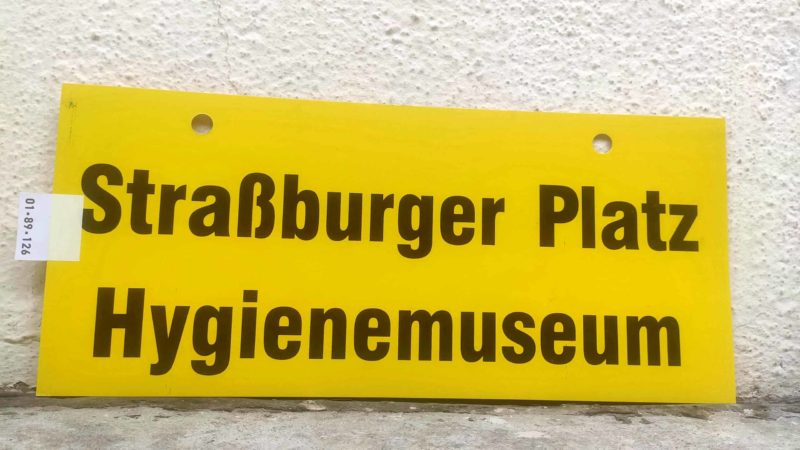 Straß­burger Platz Hygie­ne­mu­seum