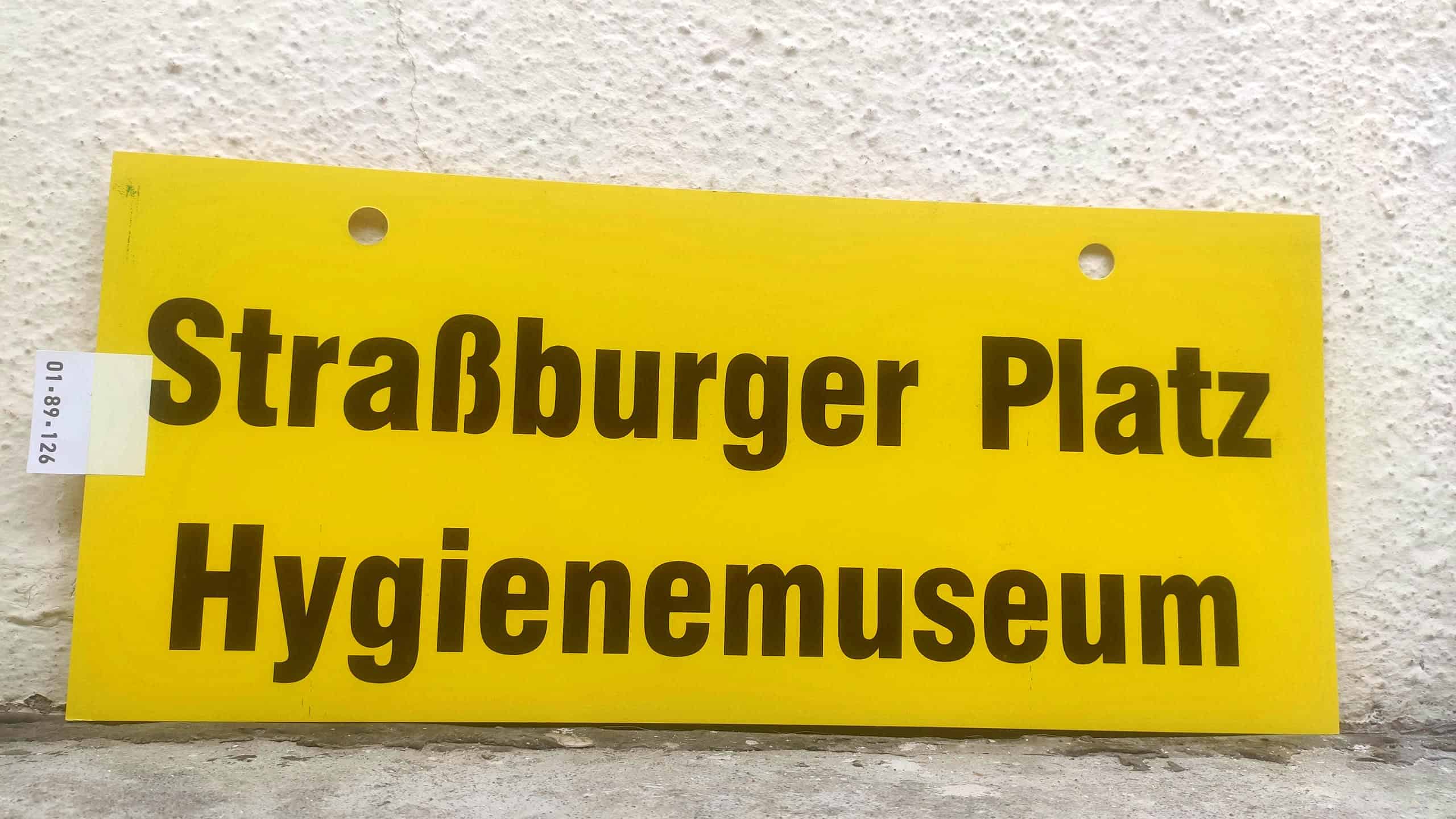 Straßburger Platz Hygienemuseum