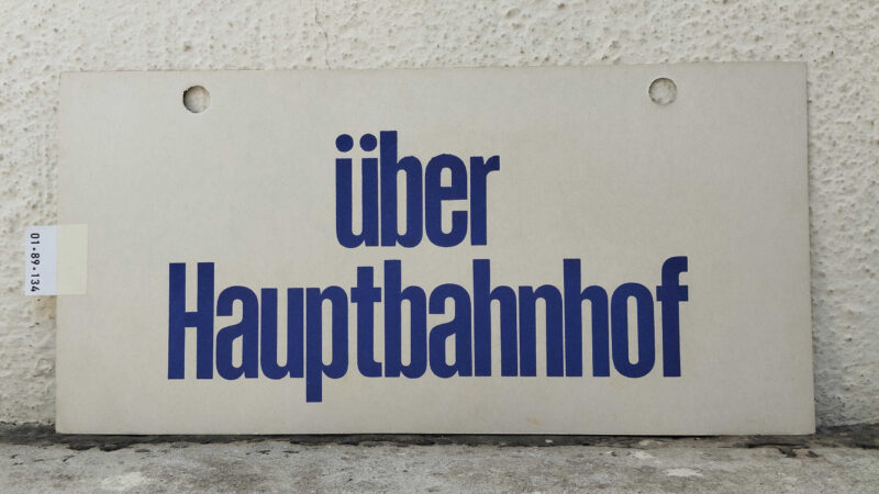 über Haupt­bahnhof