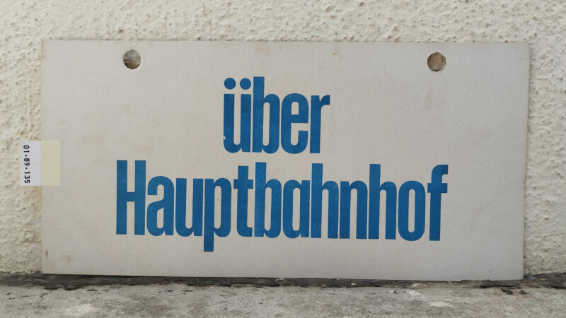 über Haupt­bahnhof