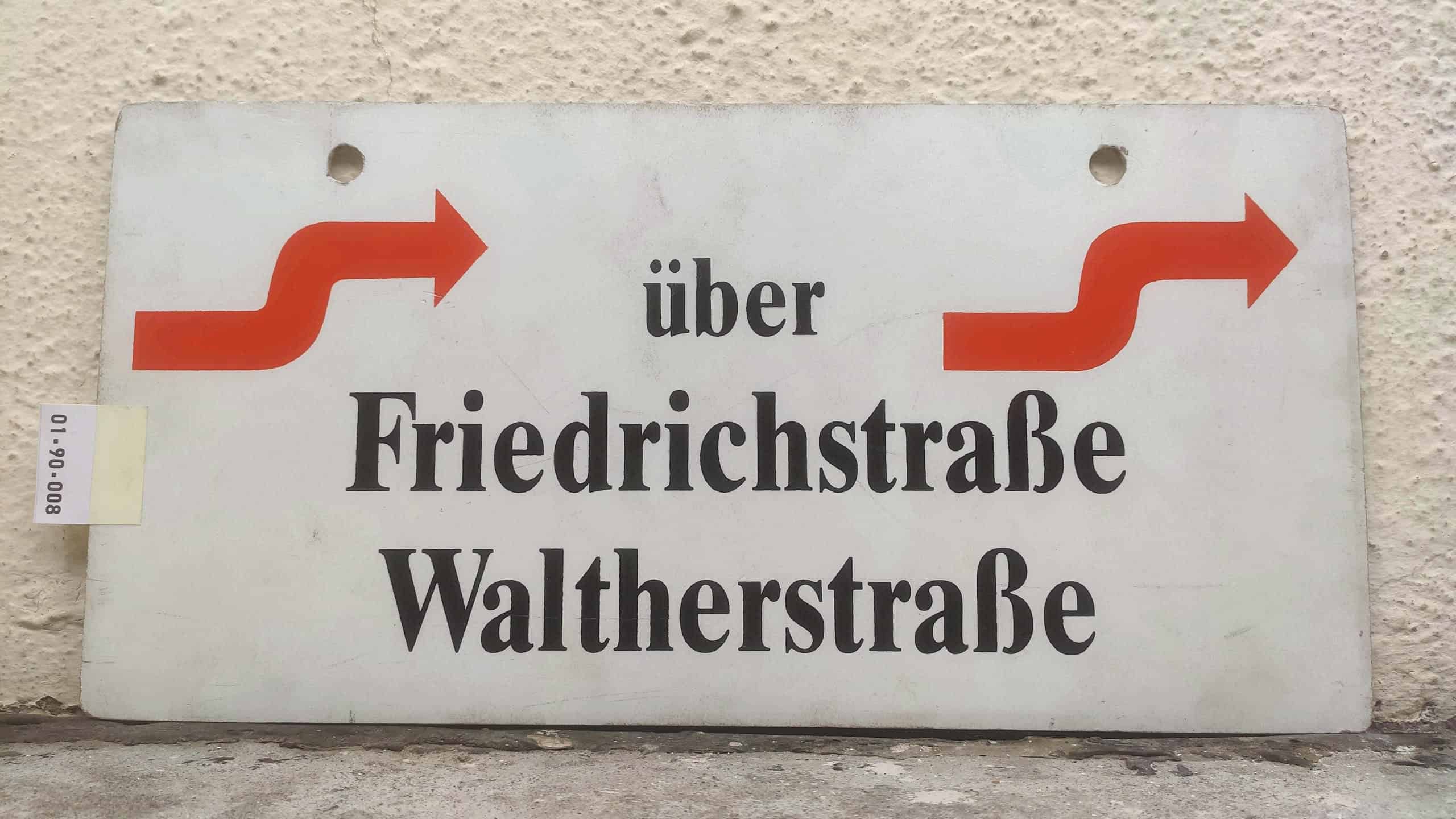 über Friedrichstraße Waltherstraße