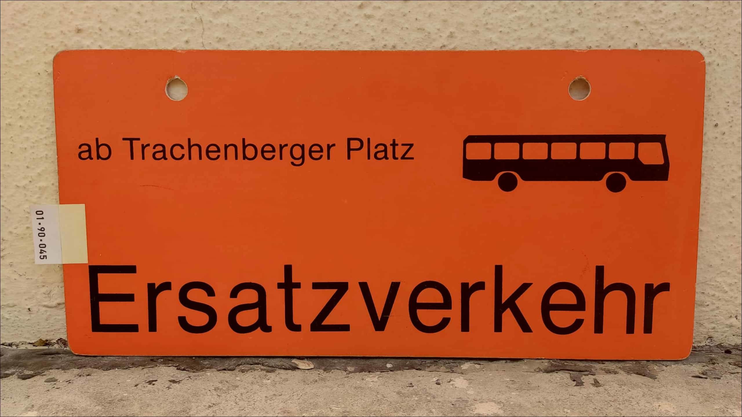 ab Trachenberger Platz  [Bus neu] Ersatzverkehr