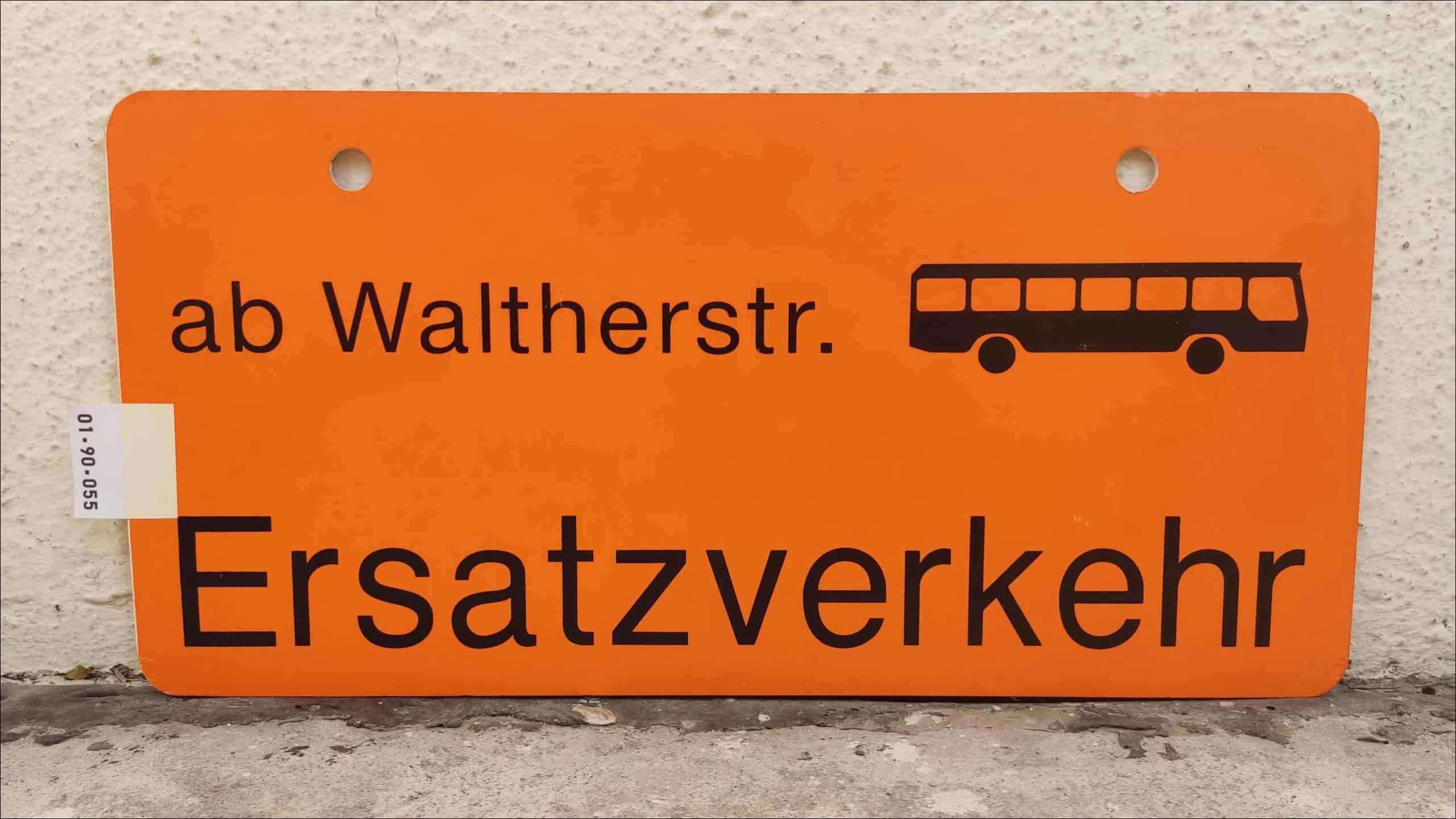 ab Waltherstr.  [Bus neu] Ersatzverkehr