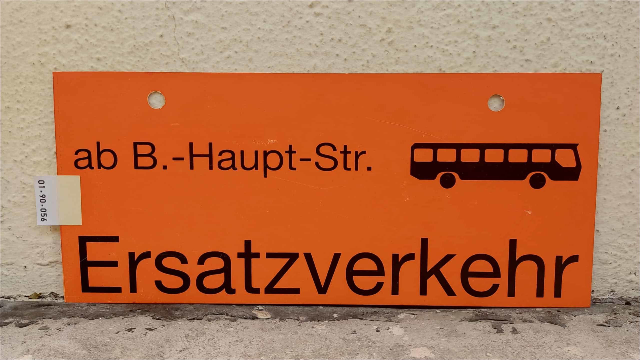 ab B.-Haupt-Str.  [Bus neu] Ersatzverkehr