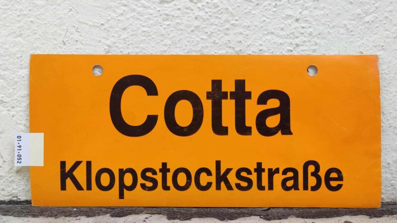 Cotta Klop­stock­straße