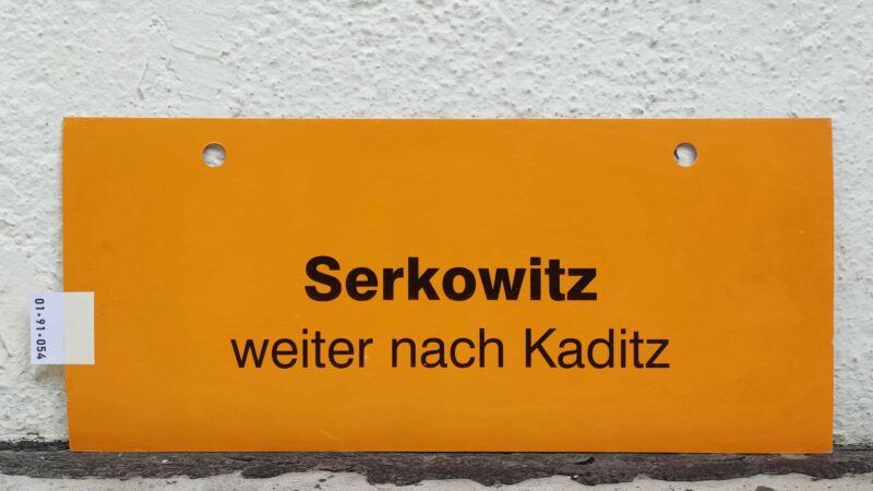 Serkowitz weiter nach Kaditz