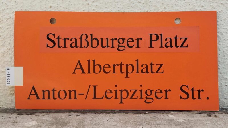 Straß­burger Platz Anton-/Leip­ziger Str. Anton-/Leip­ziger Str.
