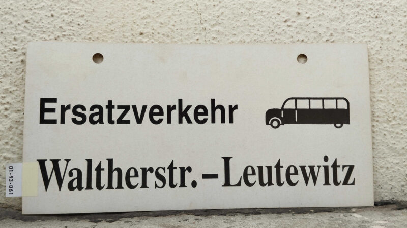Ersatz­ver­kehr [BUS alt] Waltherstr.-Leutewitz