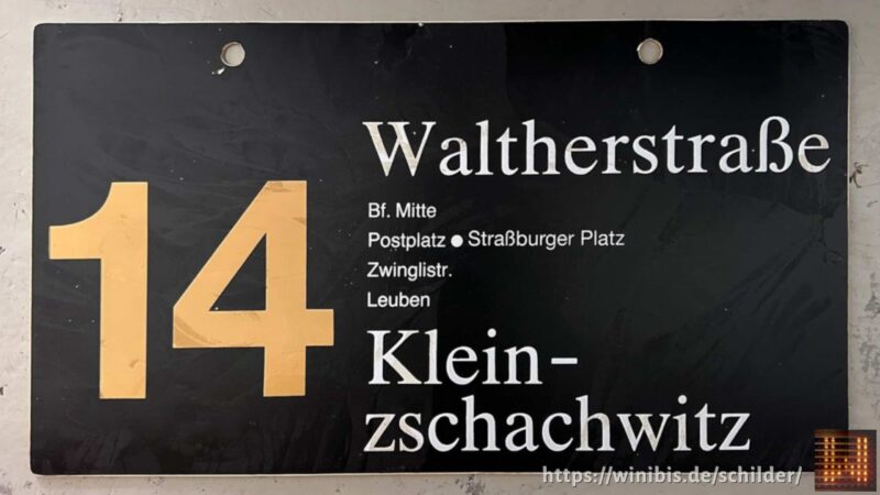 14 Walt­her­straße – Klein- zschach­witz