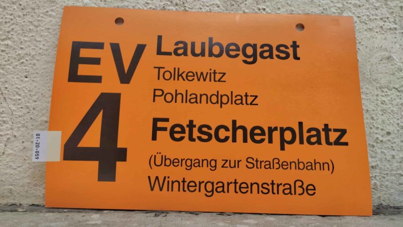 EV 4 Laubegast – Win­ter­gar­ten­straße