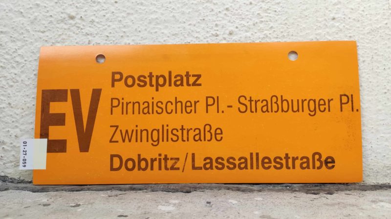 EV Postplatz – Dobritz/​Lassallestraße