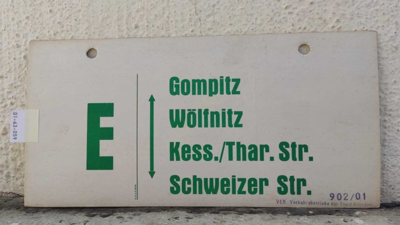 E Gompitz – Schweizer Str.