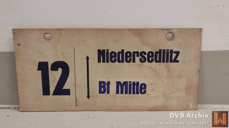 12 Nie­der­sedlitz – Bf Mitte