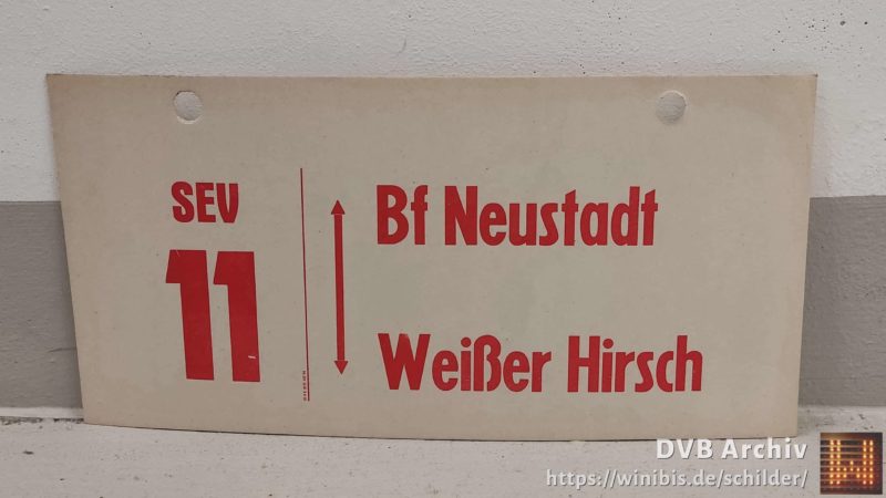 SEV 11 Bf Neustadt – Weißer Hirsch