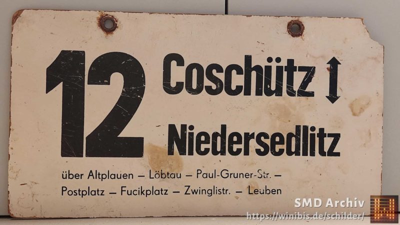 12 Coschütz – Nie­der­sedlitz