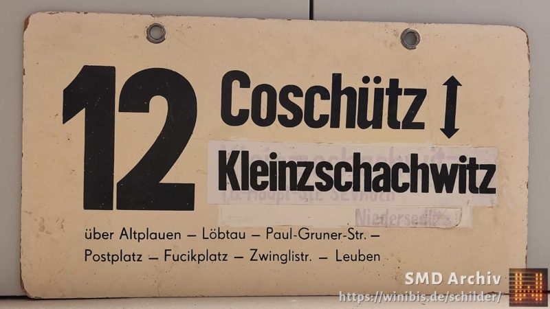 12 Coschütz – Klein­zschach­witz