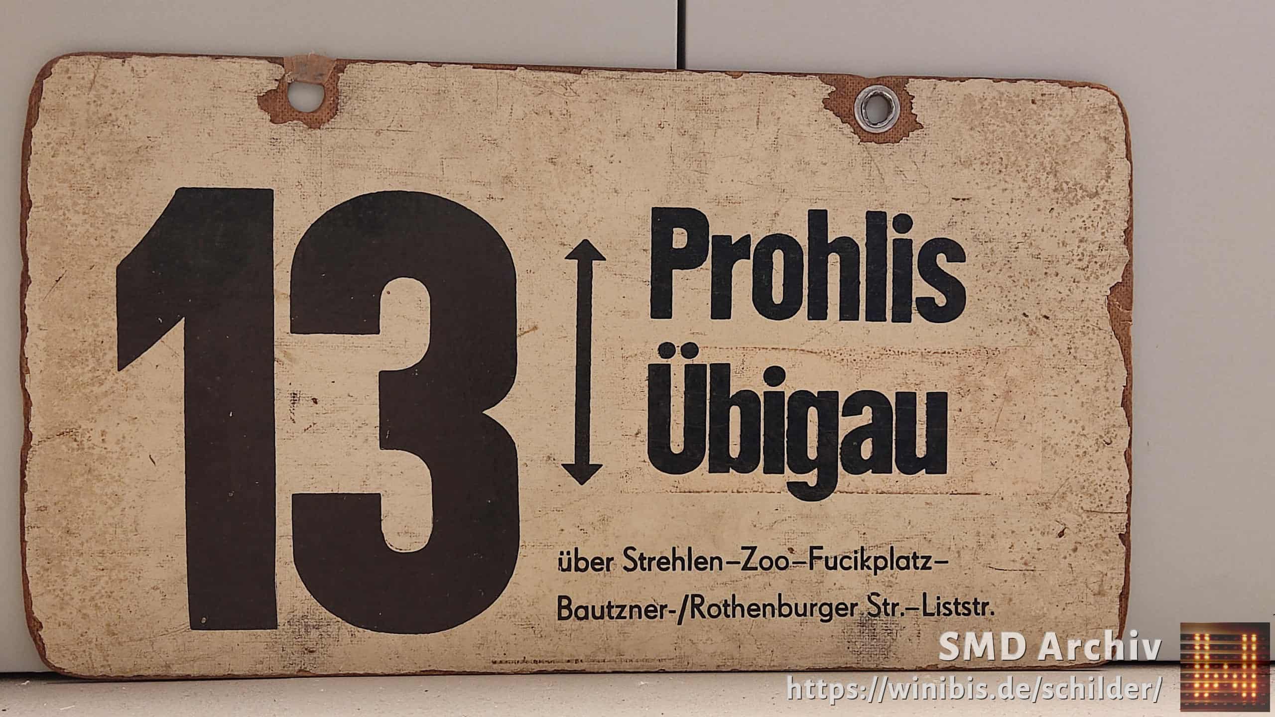 13 Prohlis – Übigau #1