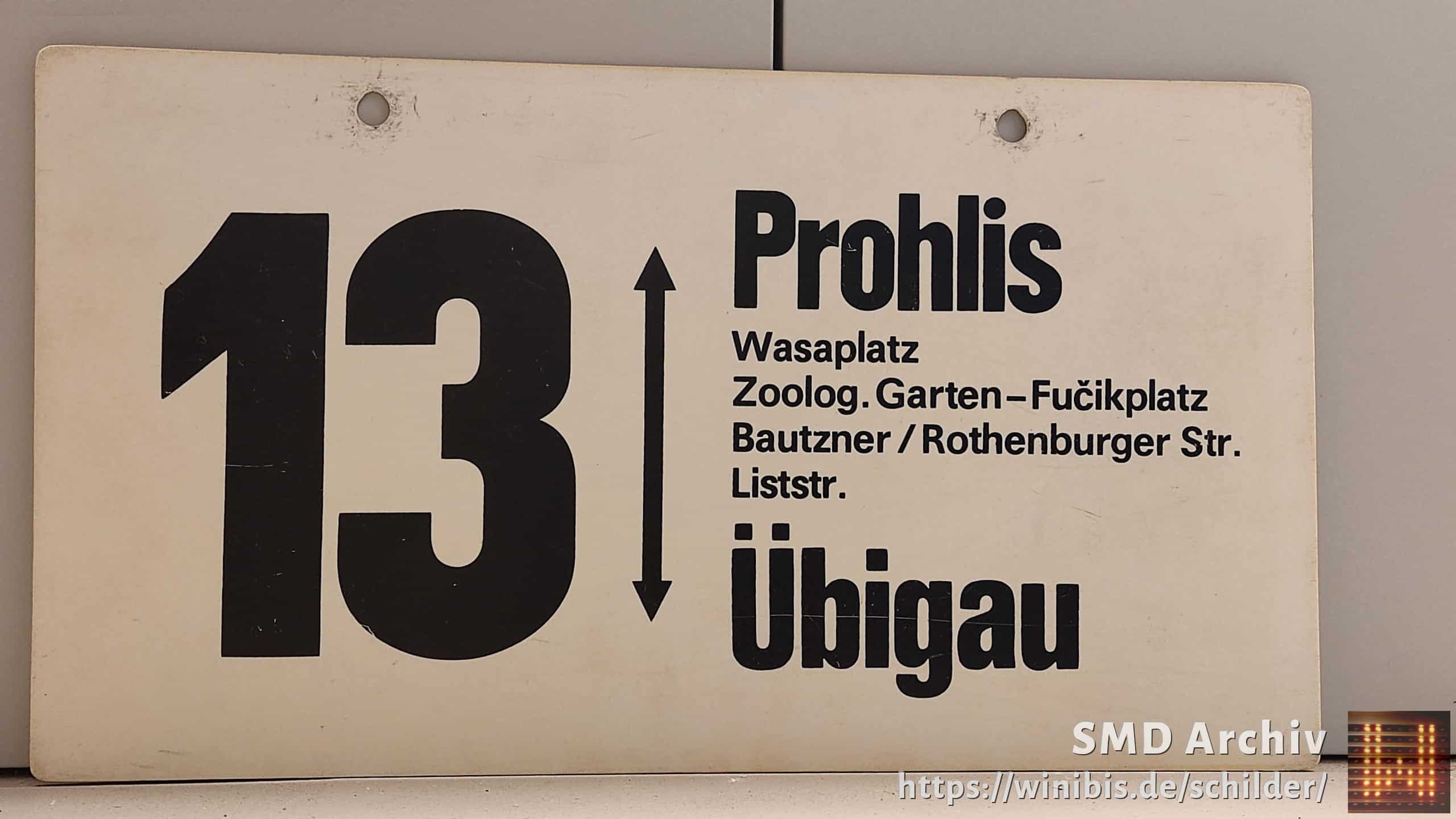 13 Prohlis – Übigau #1