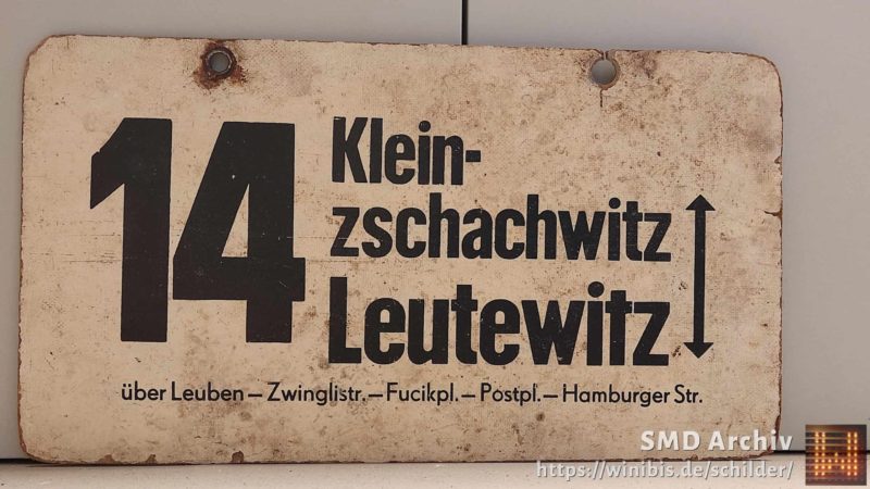 14 Leutewitz – Klein- zschach­witz