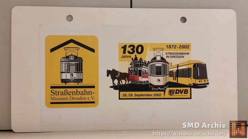 [Stra­ßen­bahn­mu­seum Dresden] [130 Jahre Stra­ßen­bahn in Dresden]
