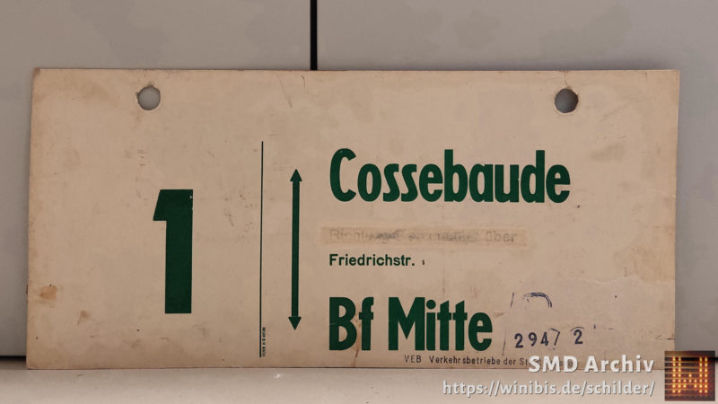 1 Cos­se­baude – Bf Mitte
