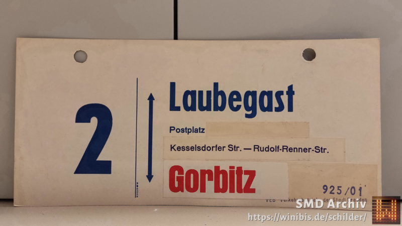 2 Laubegast – Gorbitz