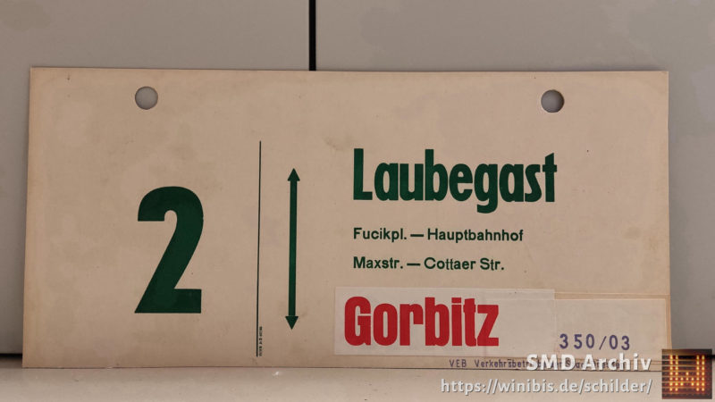2 Laubegast – Gorbitz