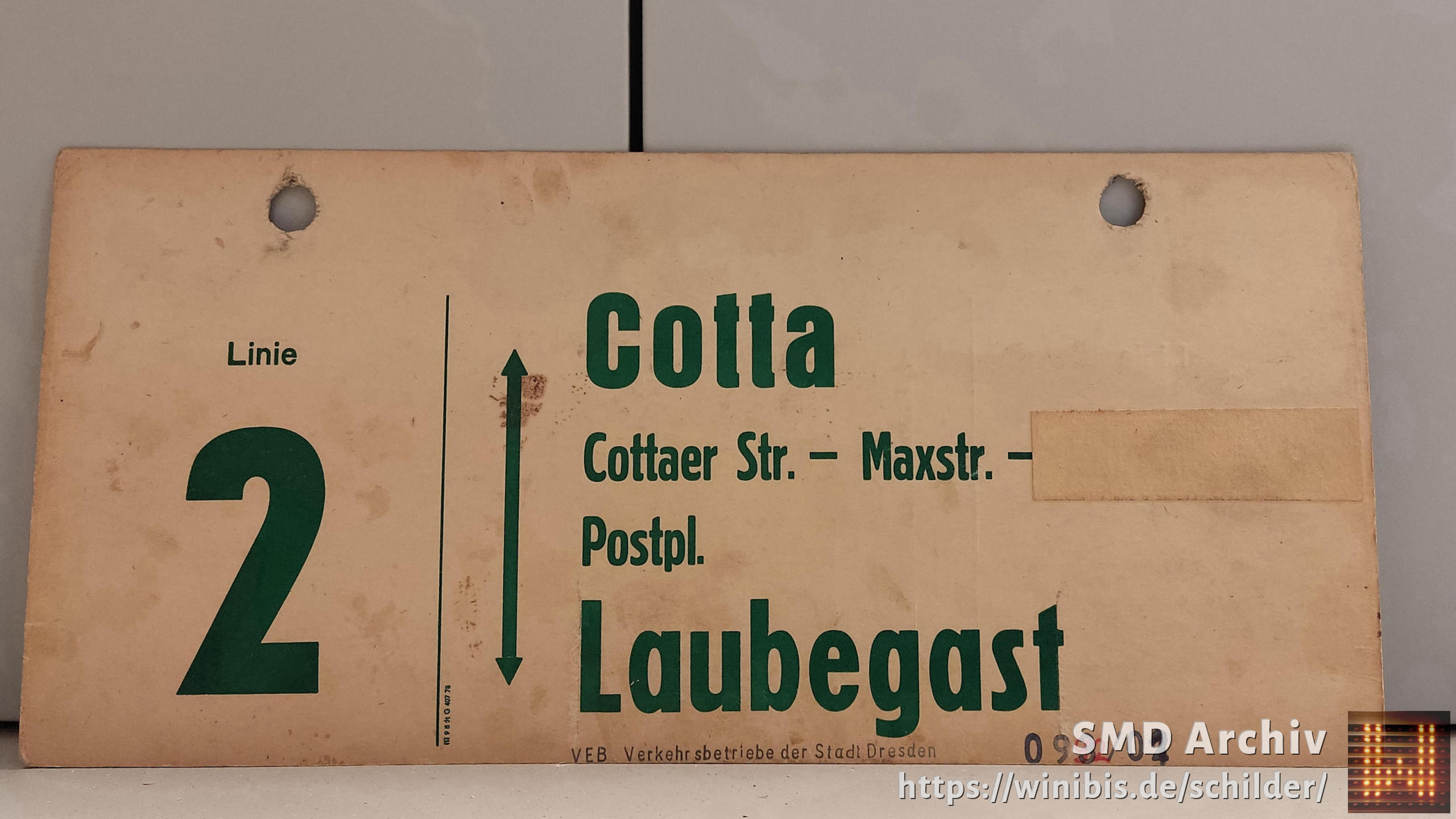 Linie 2 Cotta – Laubegast