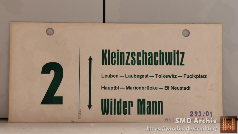 2 Klein­zschach­witz – Wilder Mann